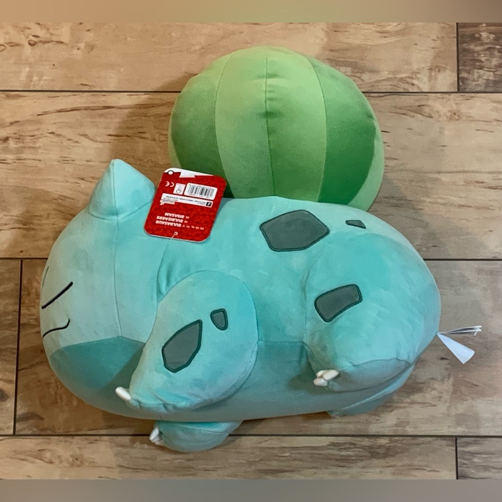 NEW Jazwares Sleeping Pokemon Bulbasaur - Picture 4 of 5